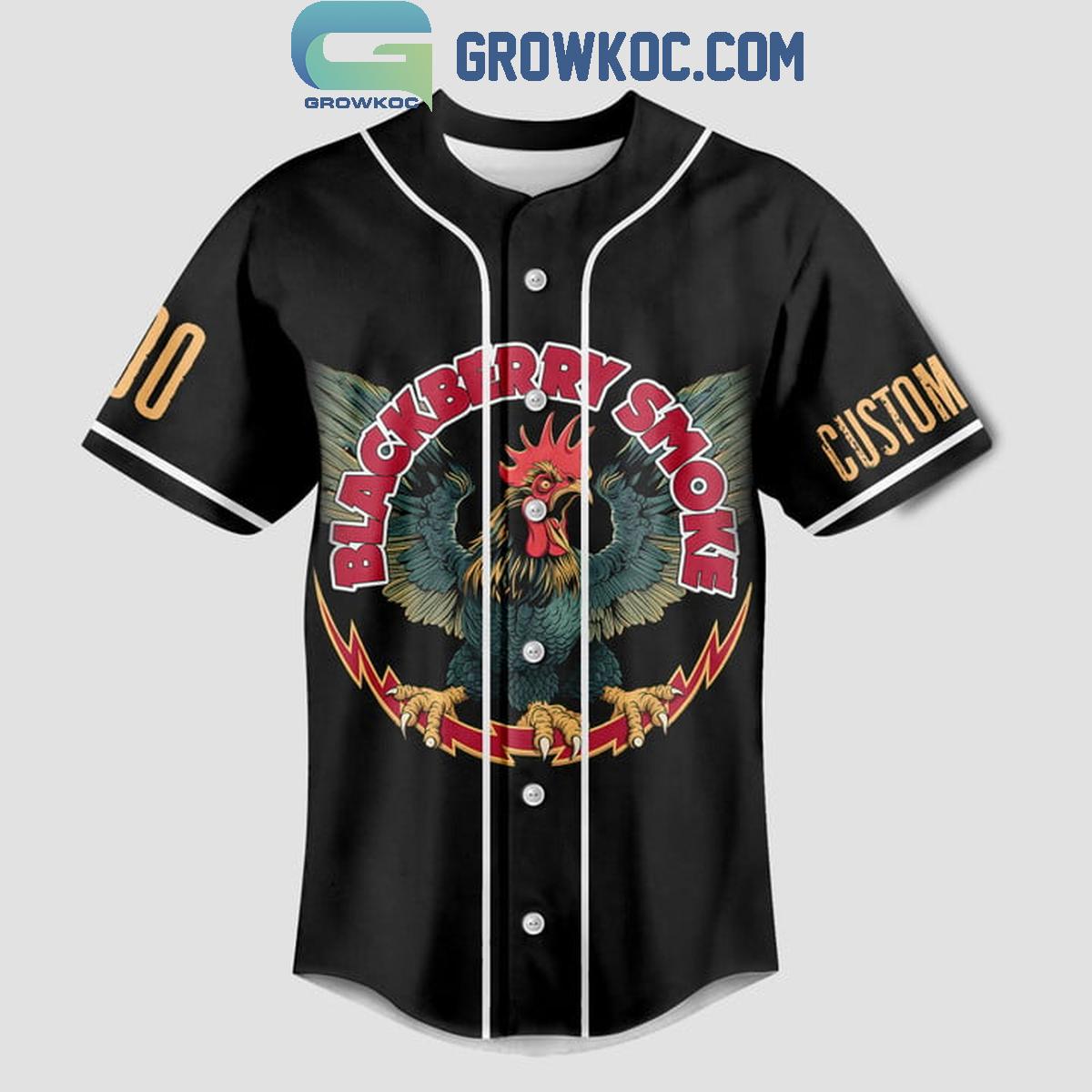 Blackberry Smoke Rattle Ramble And Roll Tour 2025 Baseball Jersey baseball jersey product view 3