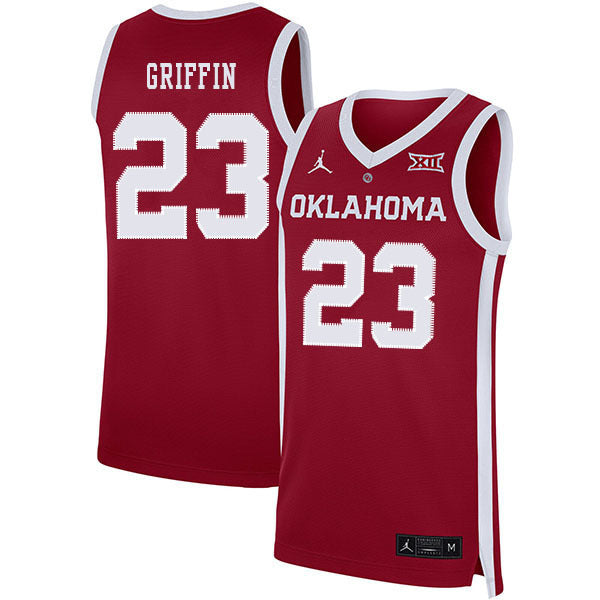 Blake Griffin 23 Red College Football Jersey football jersey product view 1
