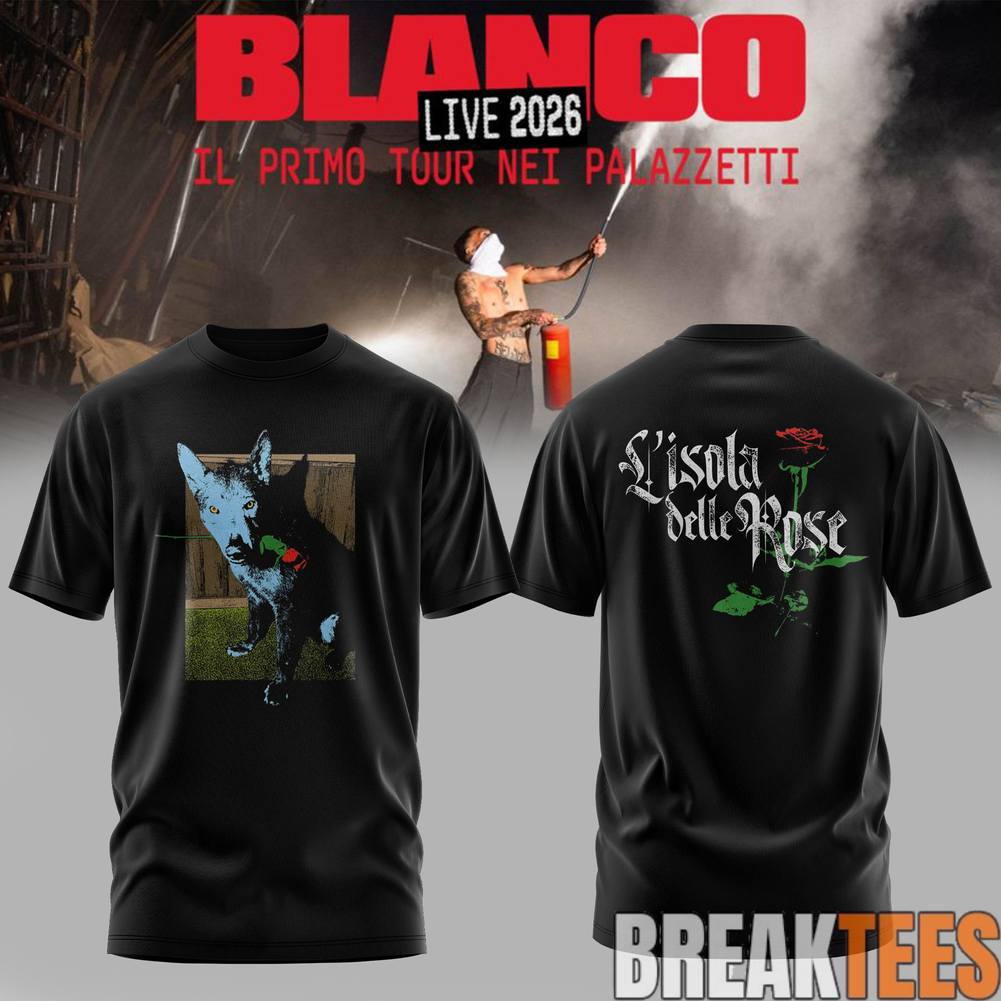 Blanco Live 2026 Il Primo Tour Nei Palazzetti Tee Unisex T-shirt, Sweatshirt, Hoodie, Long Sleeve Tee - T-Shirt, Sweatshirt, Hoodie