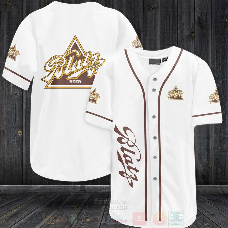 FASHION Blatz Beer Baseball Jerseys Botton Shirt baseball jersey product view 1