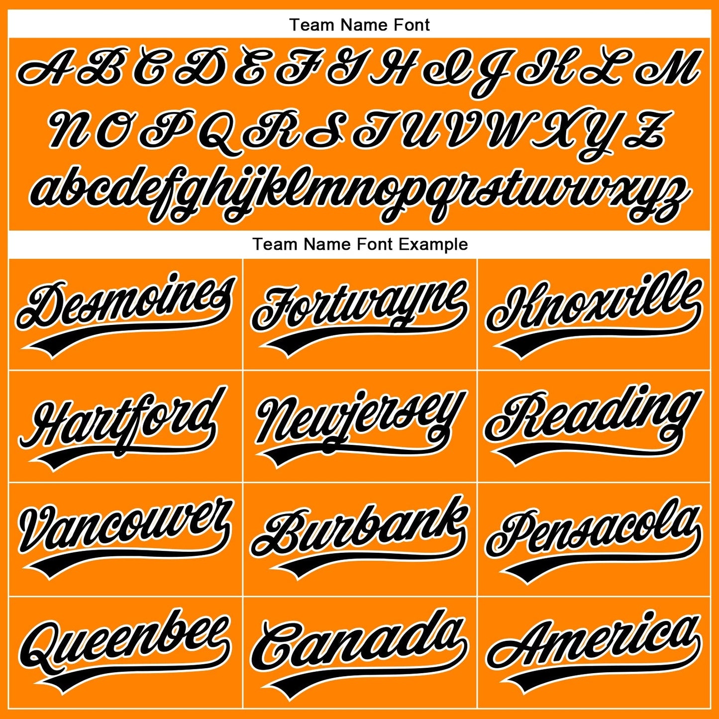 Custom Bay Orange Black-White Authentic Baseball Jersey baseball jersey product view 5