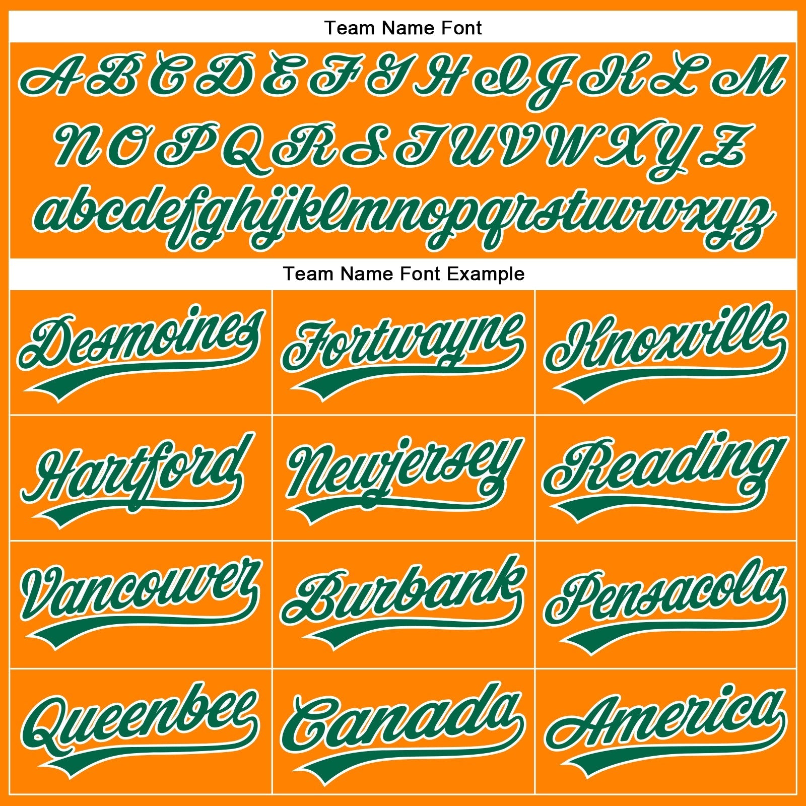Custom Bay Orange Kelly Green-White Authentic Baseball Jersey baseball jersey product view 4