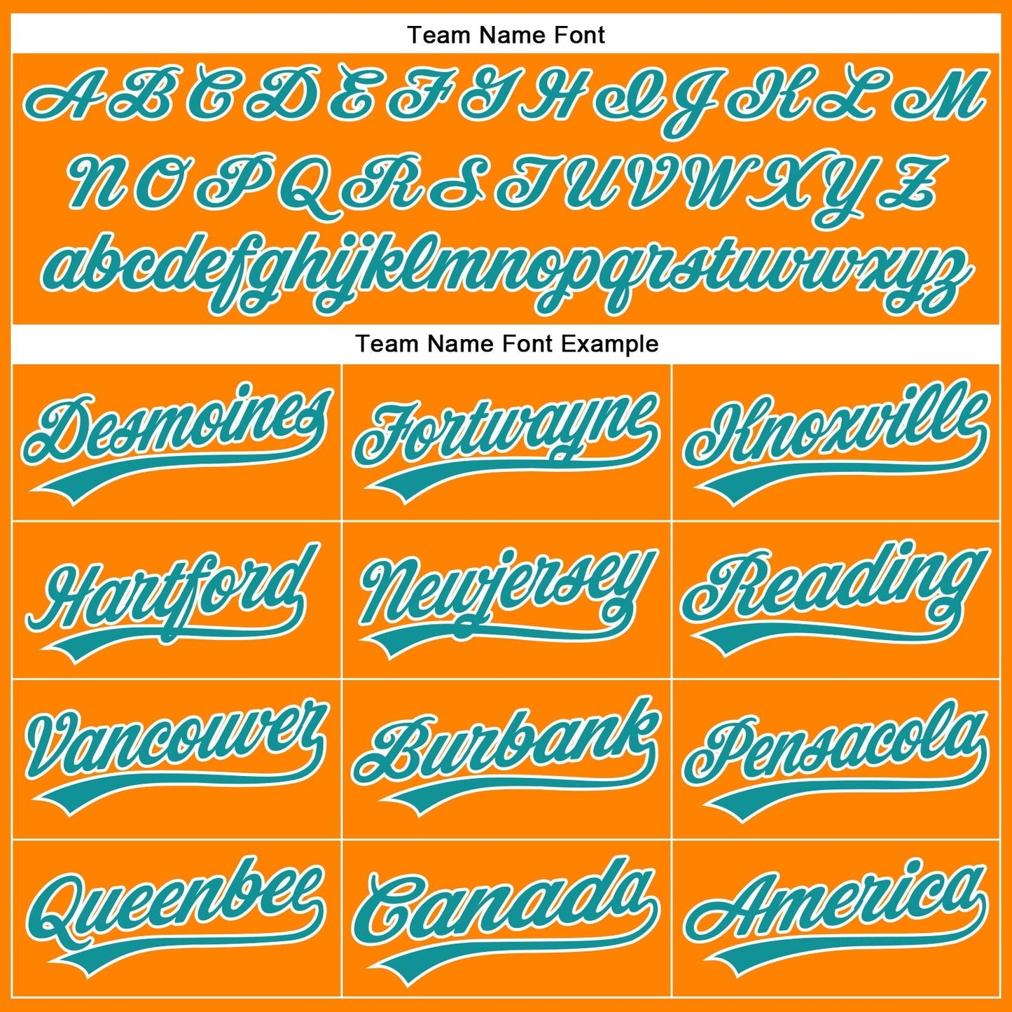 Custom Bay Orange Teal-White Authentic Baseball Jersey baseball jersey product view 4