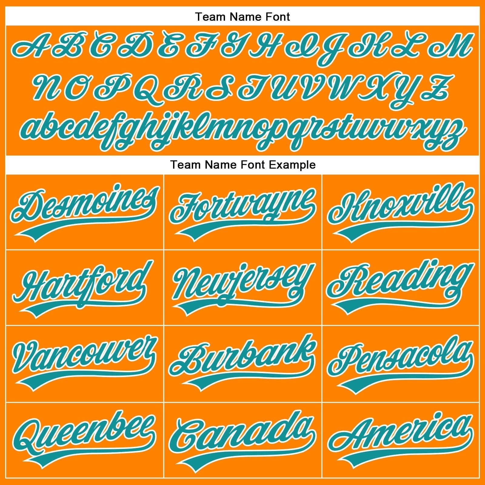 Custom Bay Orange Teal-White Authentic Baseball Jersey baseball jersey product view 4