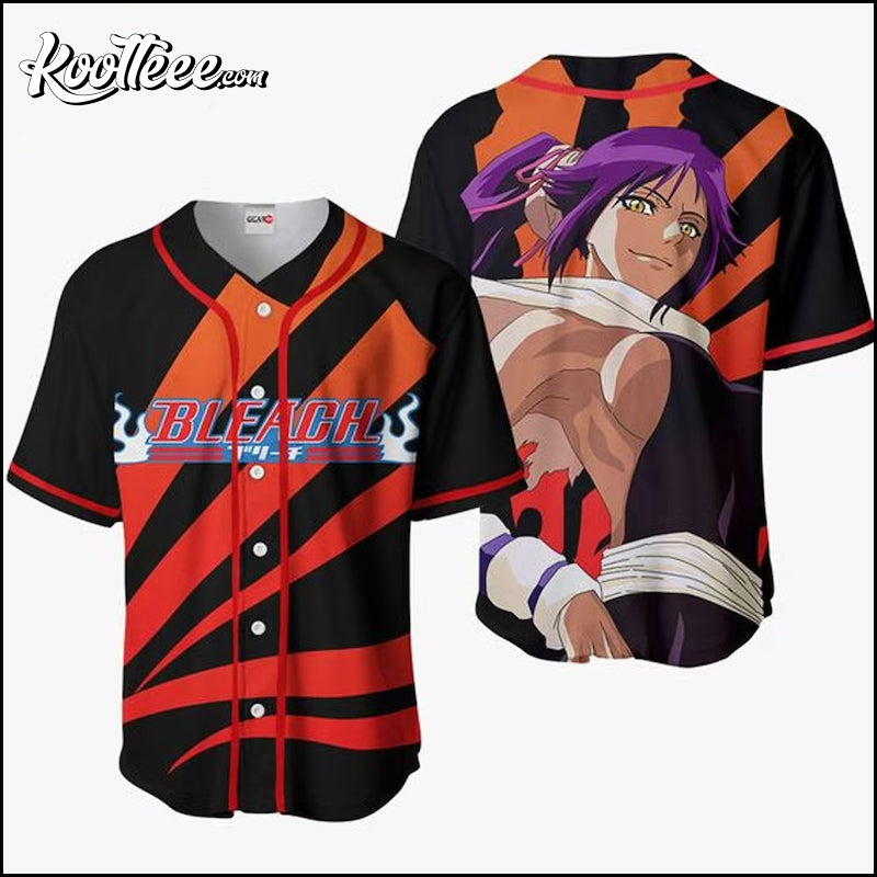 Bleach Anime Baseball Jersey baseball jersey product view 1