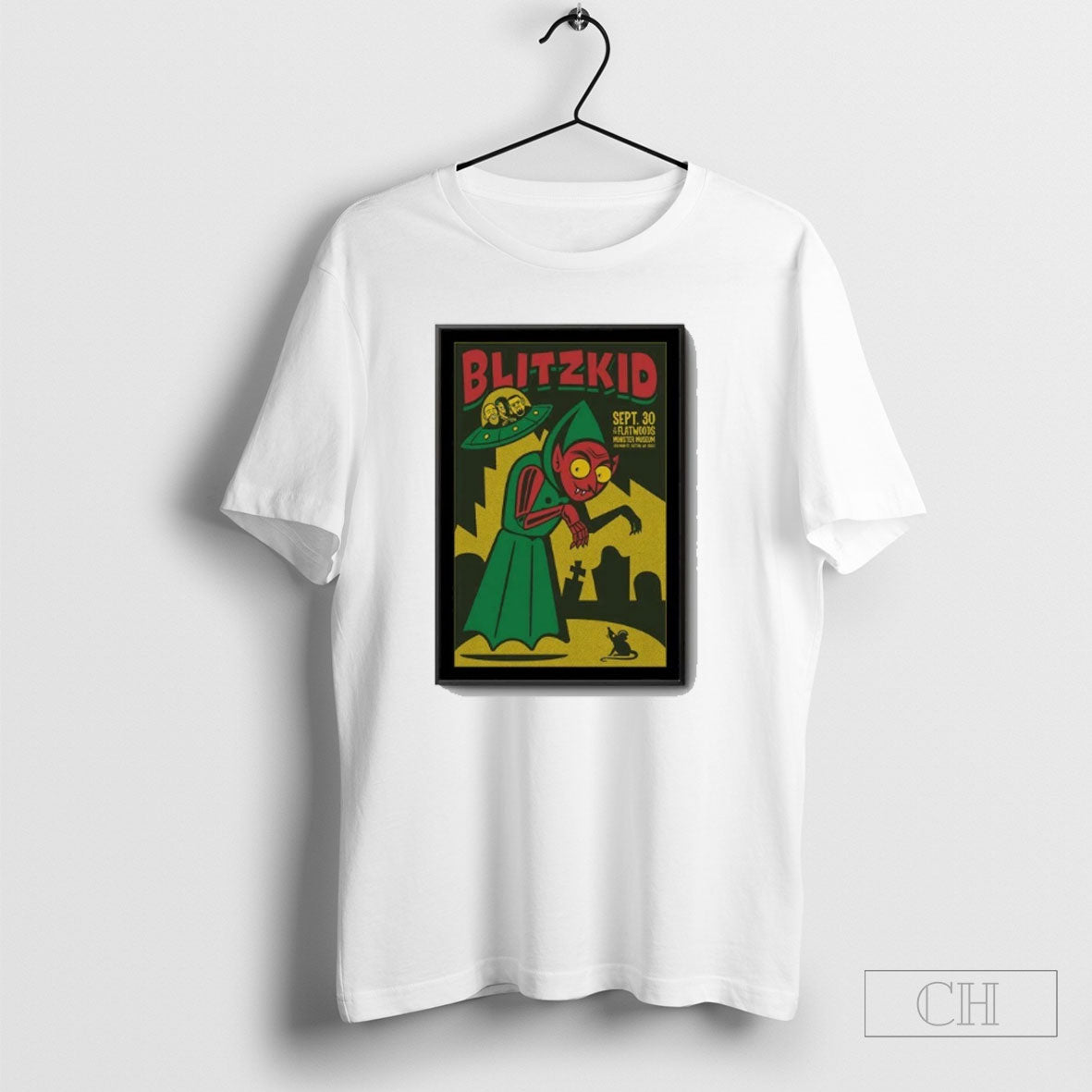 Blitzkid Flatwoods Monster Festival 2025 Sutton Wv Poster Shirt Tee Unisex T-shirt, Sweatshirt, Hoodie, Long Sleeve Tee - T-Shirt, Sweatshirt, Hoodie