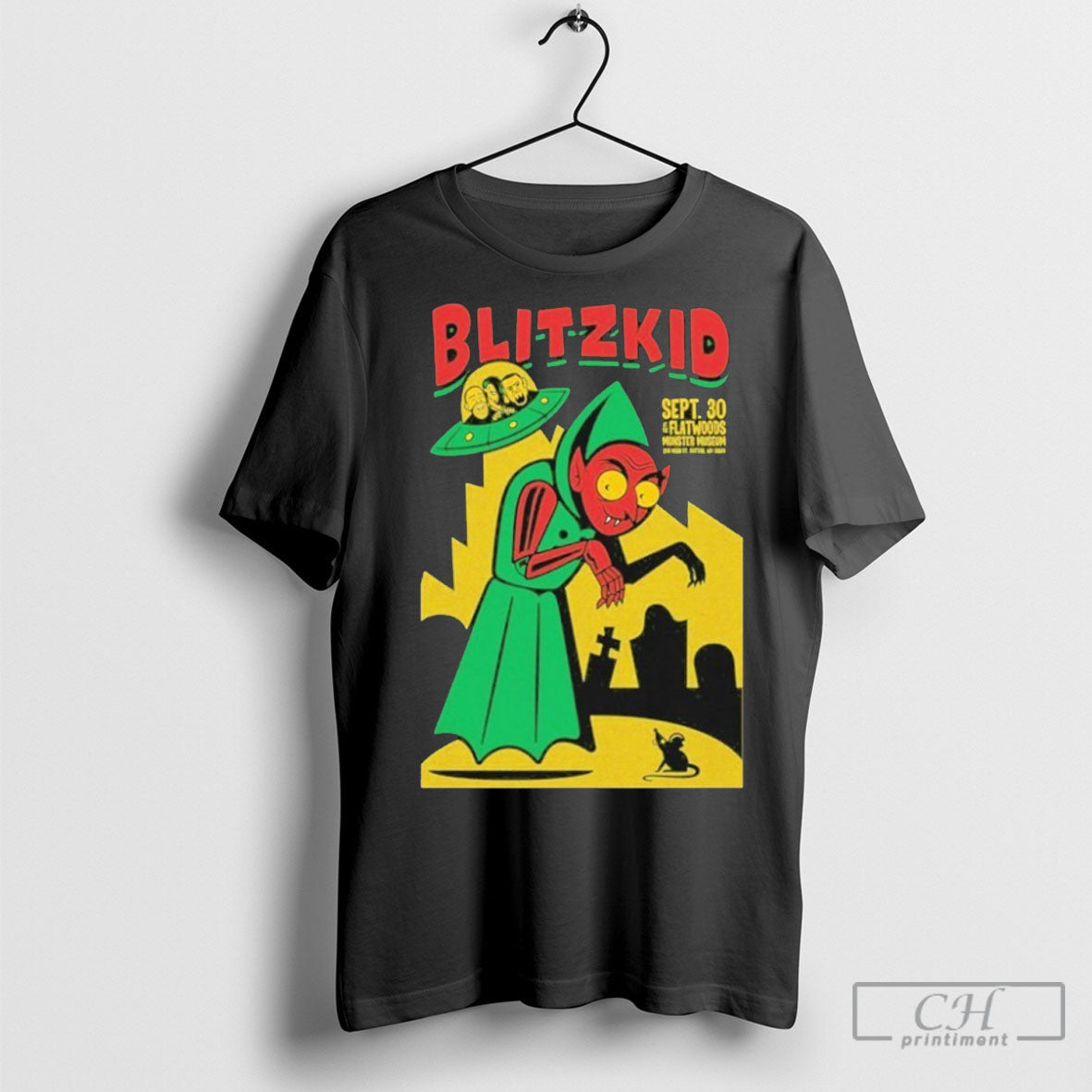 Blitzkid Flatwoods Monster Festival 2025 Sutton Wv Shirt Tee Unisex T-shirt, Sweatshirt, Hoodie, Long Sleeve Tee - T-Shirt, Sweatshirt, Hoodie