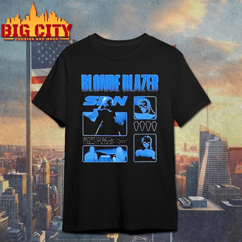Blonde Blazer Dispatch Game Aesthetic Shirt Unisex T-shirt, Sweatshirt, Hoodie, Long Sleeve Tee - T-Shirt, Sweatshirt, Hoodie
