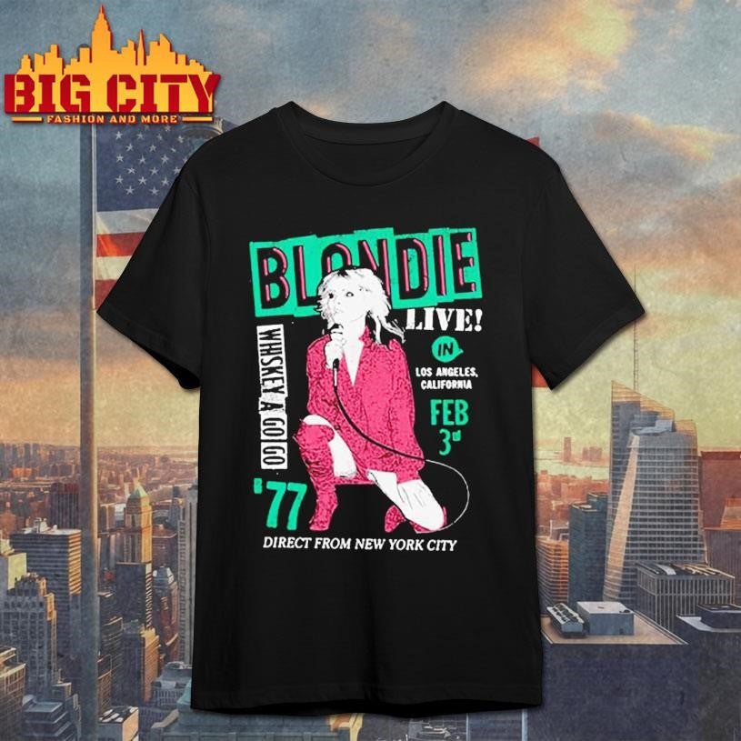 Blondie Direct From New York Shirt Unisex T-shirt, Sweatshirt, Hoodie, Long Sleeve Tee - T-Shirt, Sweatshirt, Hoodie