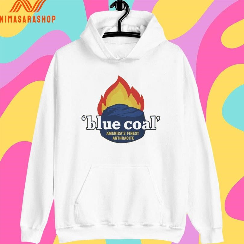 Blue Coal America's Finest Anthracite - Adult & Kids T-Shirts, Sweatshirts & Hoodies apparel design preview 2