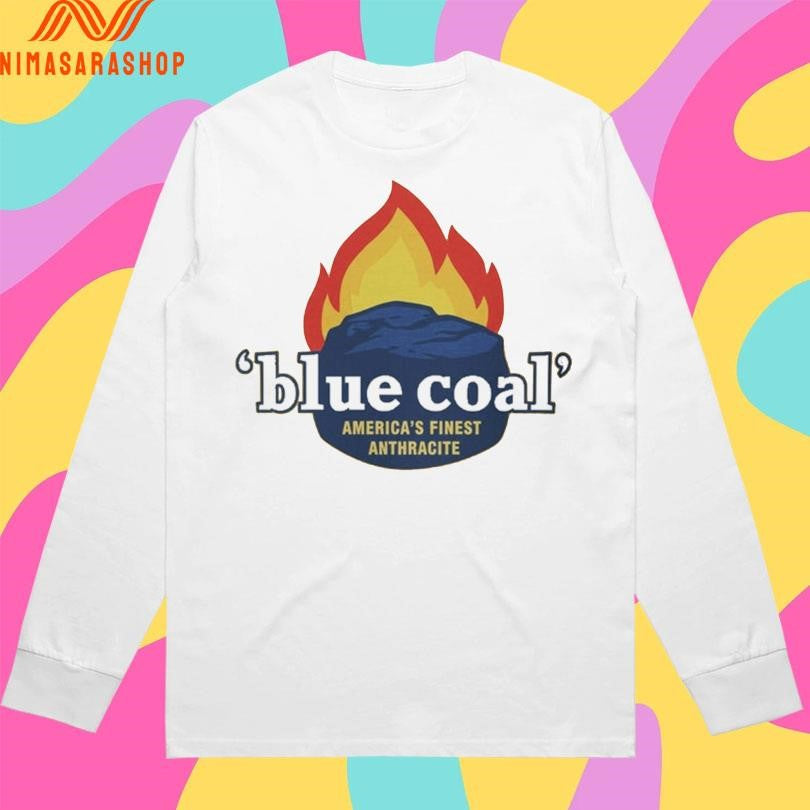 Blue Coal America's Finest Anthracite - Adult & Kids T-Shirts, Sweatshirts & Hoodies apparel design preview 3