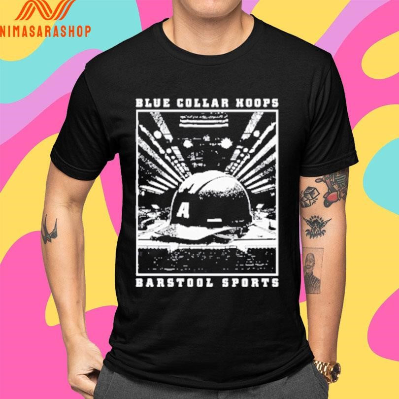 Blue Collar Hoops Barstool Sports - Adult & Kids T-Shirts, Sweatshirts & Hoodies apparel design preview 4