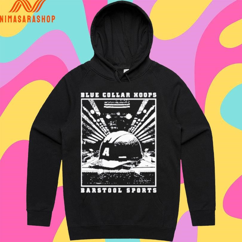 Blue Collar Hoops Barstool Sports - Adult & Kids T-Shirts, Sweatshirts & Hoodies apparel design preview 2