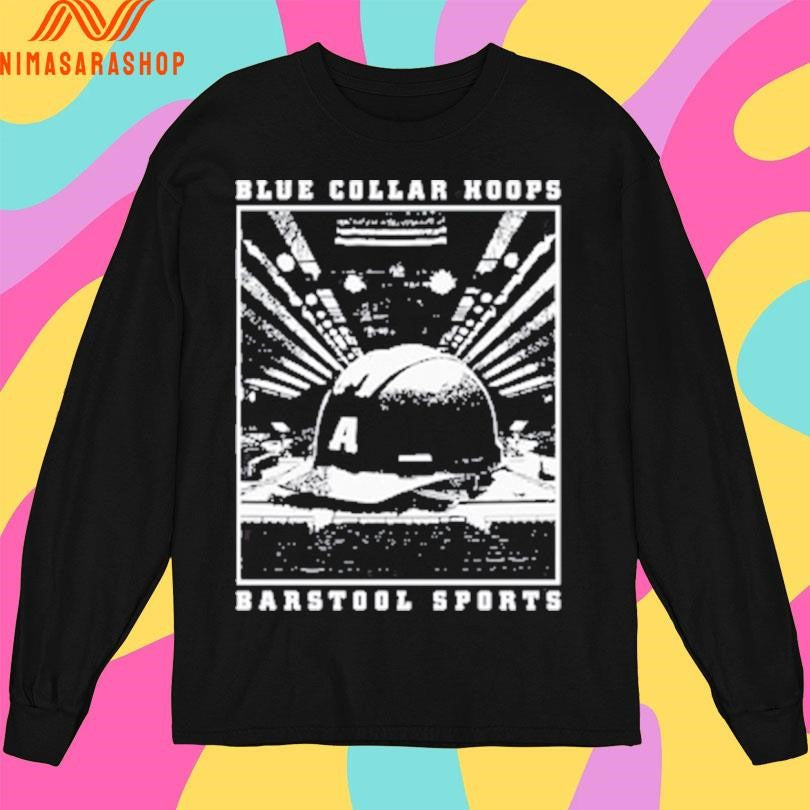 Blue Collar Hoops Barstool Sports - Adult & Kids T-Shirts, Sweatshirts & Hoodies apparel design preview 3