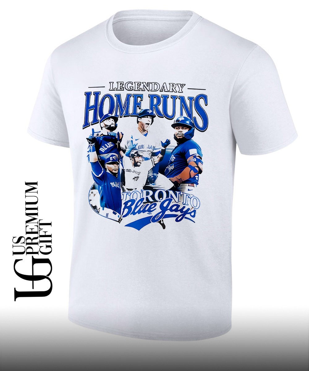 Blue Jays Legendary Home Runs 2026 shirt Unisex T-shirt, Sweatshirt, Hoodie, Long Sleeve Tee - T-Shirt, Sweatshirt, Hoodie