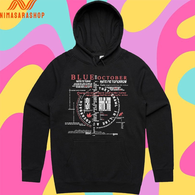Blue October Hate Me They Crawl In Like A Cockroach - Adult & Kids T-Shirts, Sweatshirts & Hoodies apparel design preview 2