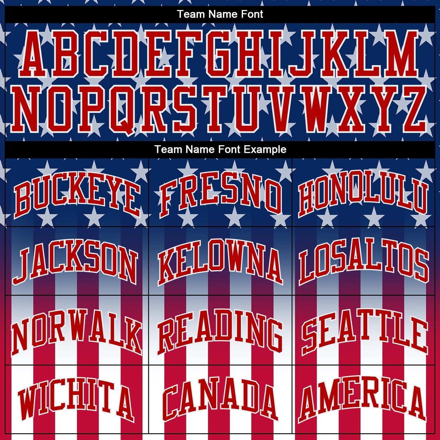 Custom Blue Red-White 3D American Flag Fashion Authentic Baseball Jersey baseball jersey product view 5