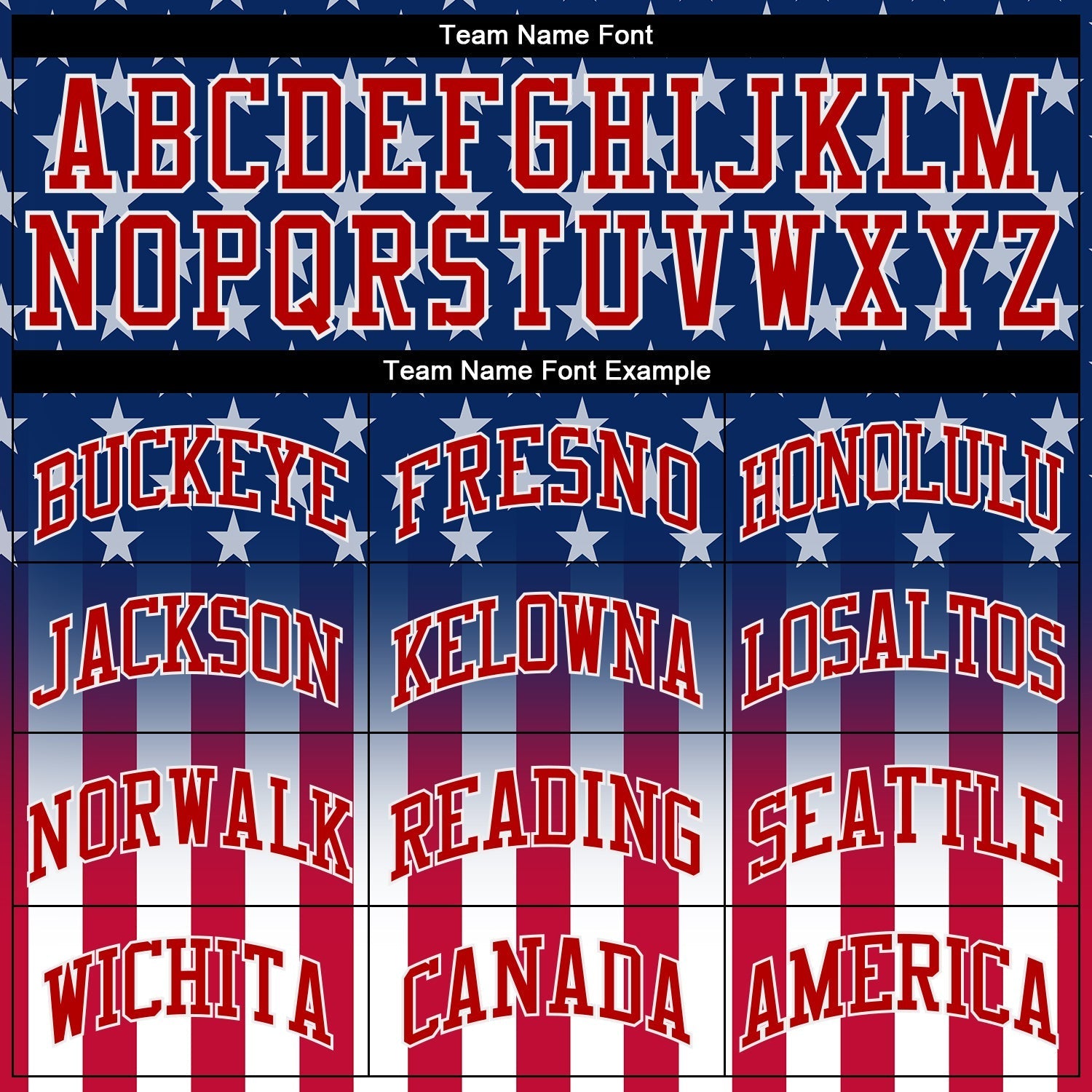 Custom Blue Red-White 3D American Flag Fashion Authentic Baseball Jersey baseball jersey product view 5