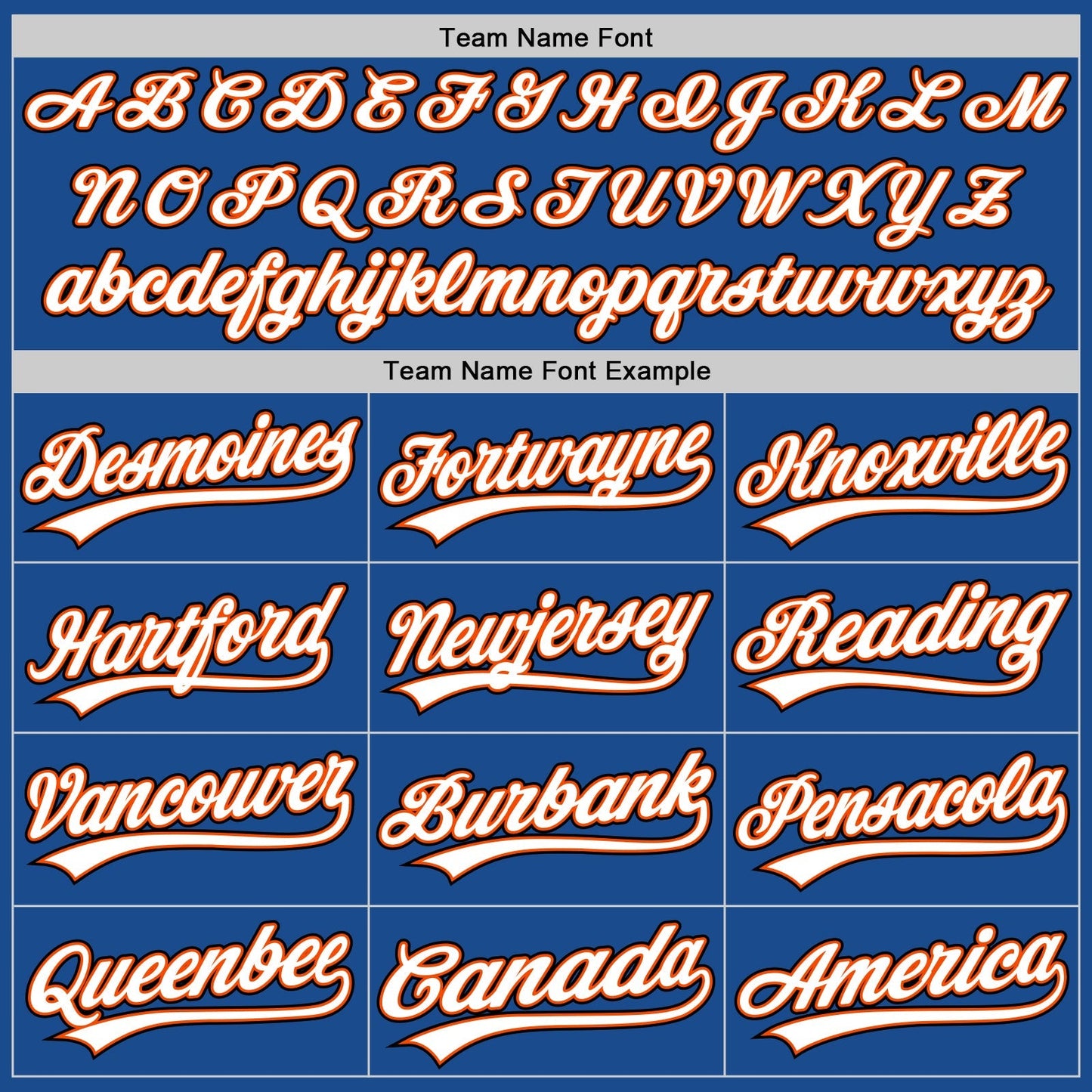 Custom Blue Orange-Black Authentic Throwback Baseball Jersey baseball jersey product view 4