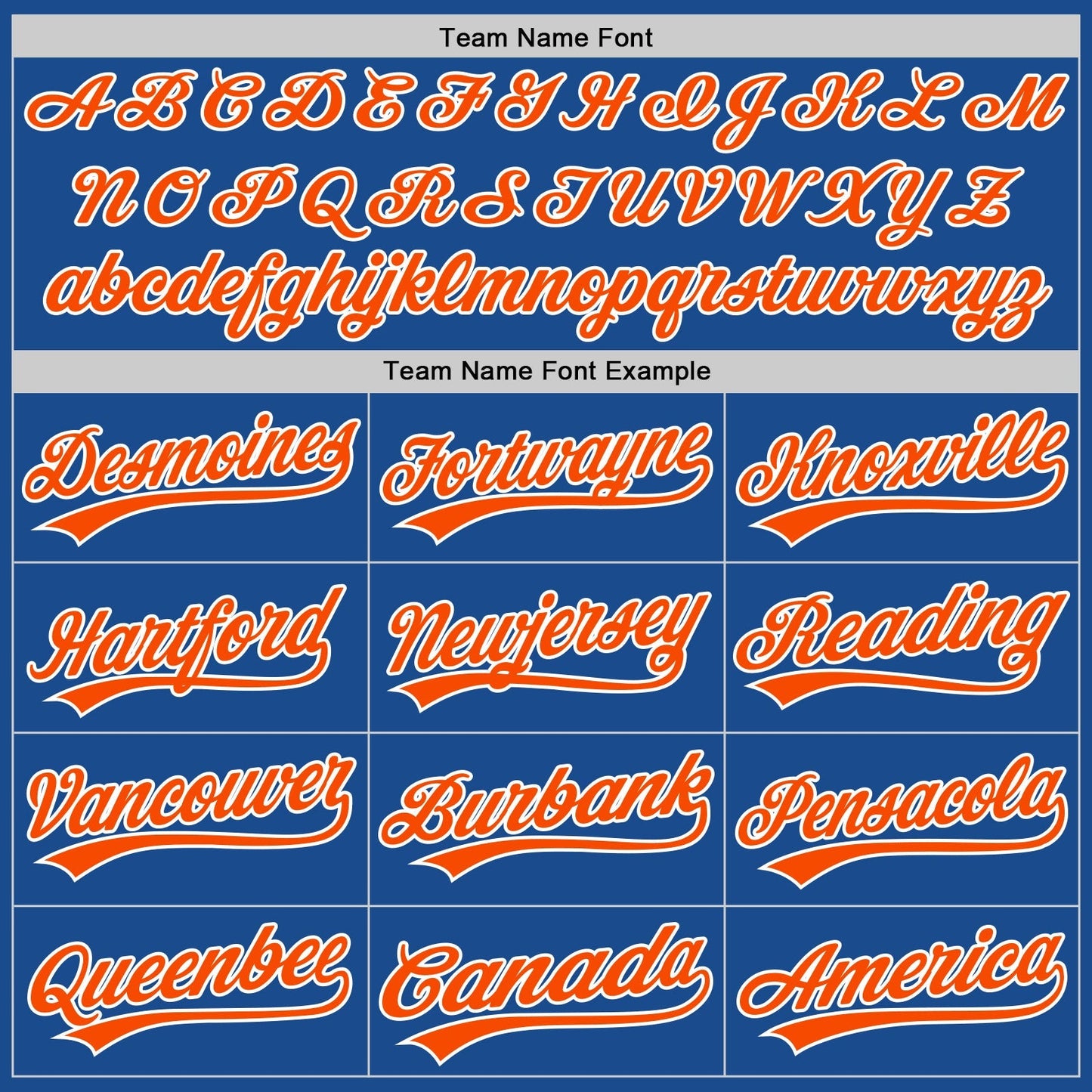 Custom Blue Orange-White Authentic Throwback Baseball Jersey baseball jersey product view 4