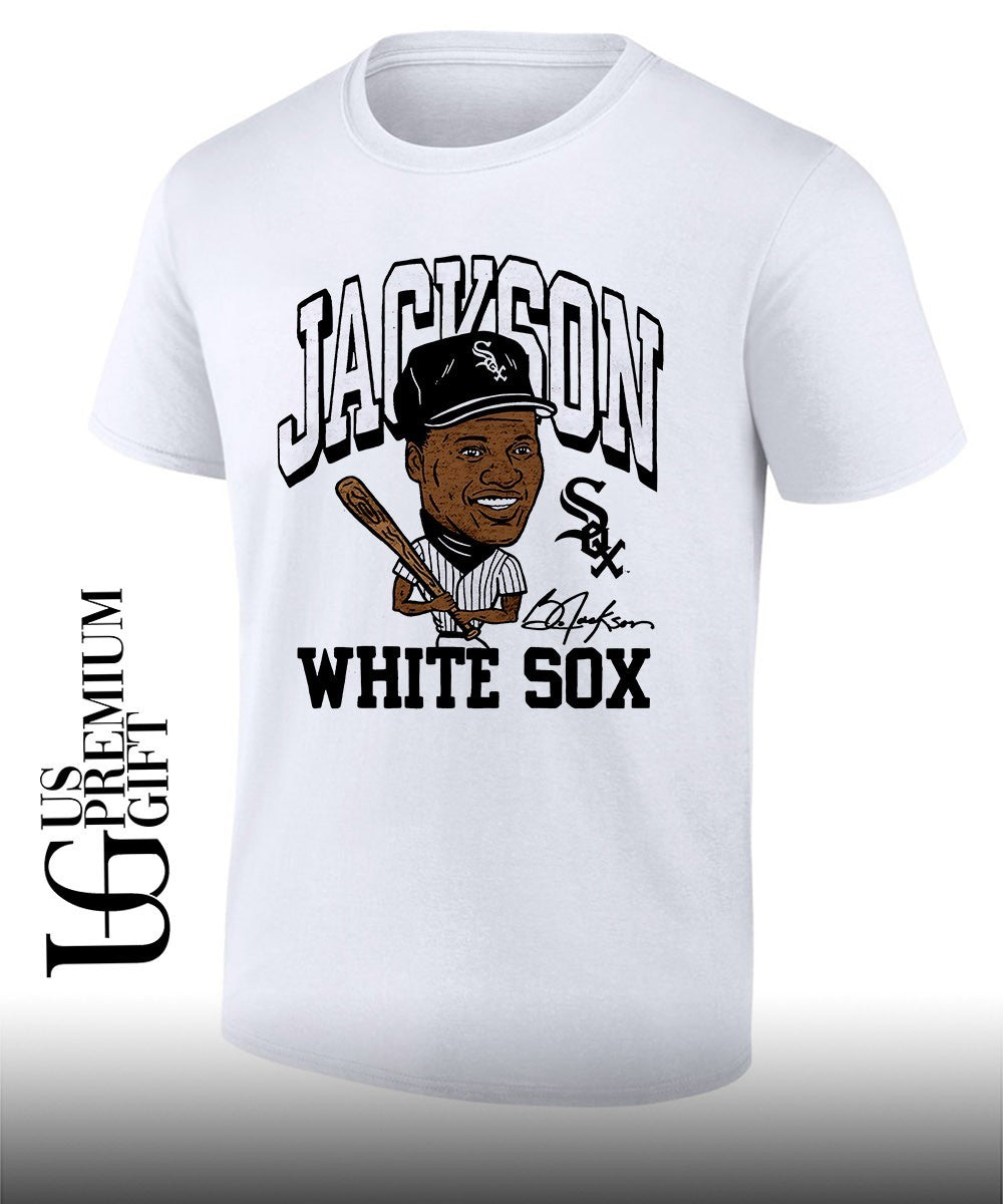Bo Jackson Chicago White Sox baseball Cooperstown Collection signature caricature shirt Unisex T-shirt, Sweatshirt, Hoodie, Long Sleeve Tee - T-Shirt, Sweatshirt, Hoodie