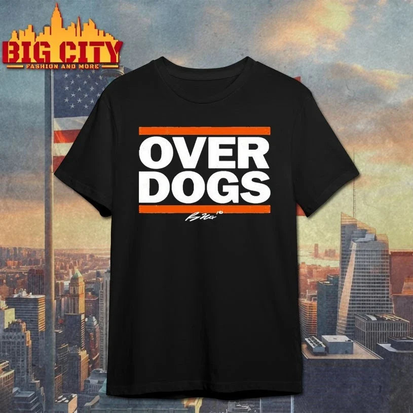 Bo Nix Overdogs shirt Unisex T-shirt, Sweatshirt, Hoodie, Long Sleeve Tee - T-Shirt, Sweatshirt, Hoodie