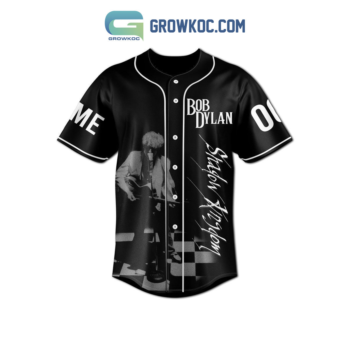 Bob Dylan May You Stay Forever Young Personalized Baseball Jersey baseball jersey product view 2