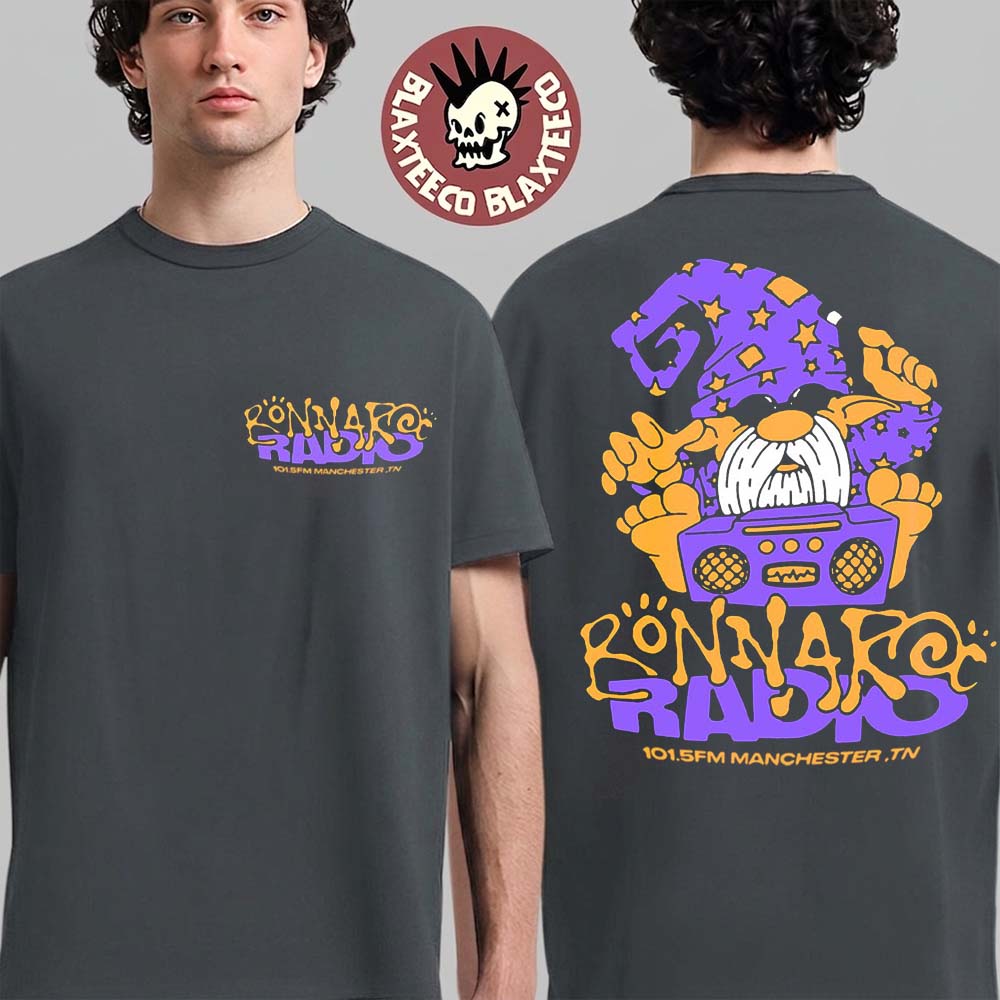 Bonnaroo Music And Arts Festival 2026 Official Merch Tee In Manchester Tennessee From June 11 To 14 2026 Bonnaroo Radio T-Shirt - T-Shirt, Sweatshirt, Hoodie