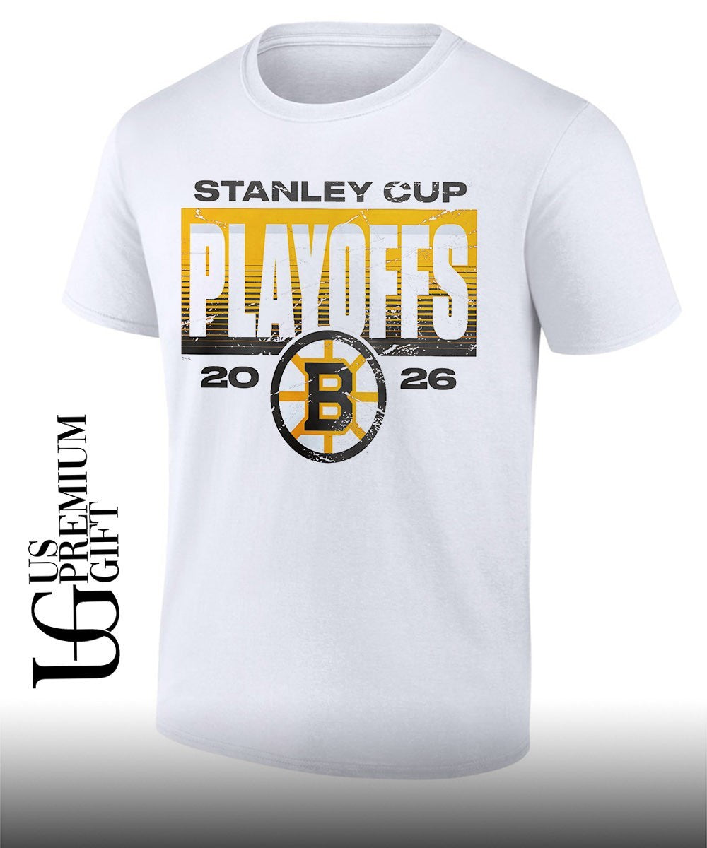 Boston Bruins 2026 NHL Stanley cup playoffs Vintage T-shirt Unisex T-shirt, Sweatshirt, Hoodie, Long Sleeve Tee - T-Shirt, Sweatshirt, Hoodie