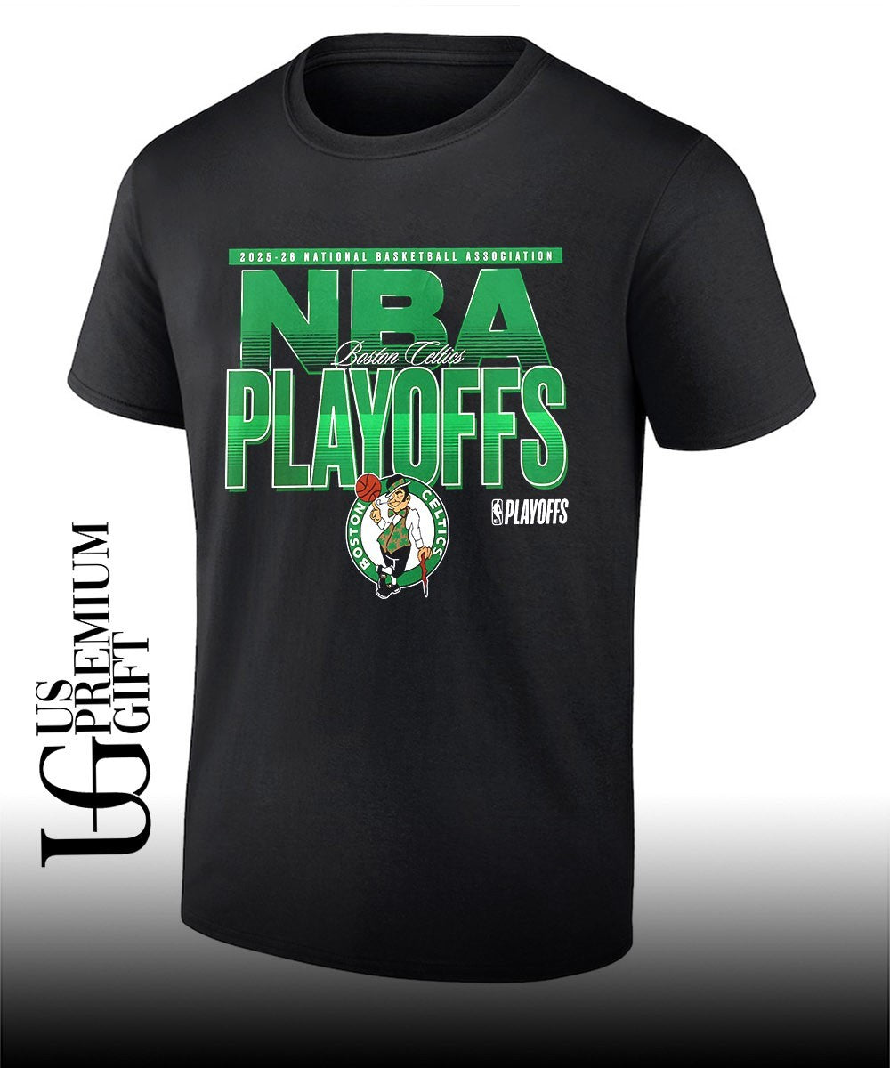 Boston Celtics 2025-2026 NBA Playoffs shirt Unisex T-shirt, Sweatshirt, Hoodie, Long Sleeve Tee - T-Shirt, Sweatshirt, Hoodie