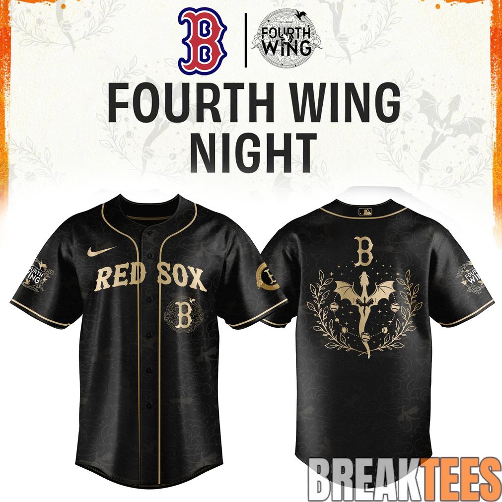 Boston Red Sox Fourth Wings Night 2026 Limited Baseball Jersey Unisex T-shirt, Sweatshirt, Hoodie, Long Sleeve Tee - T-Shirt, Sweatshirt, Hoodie