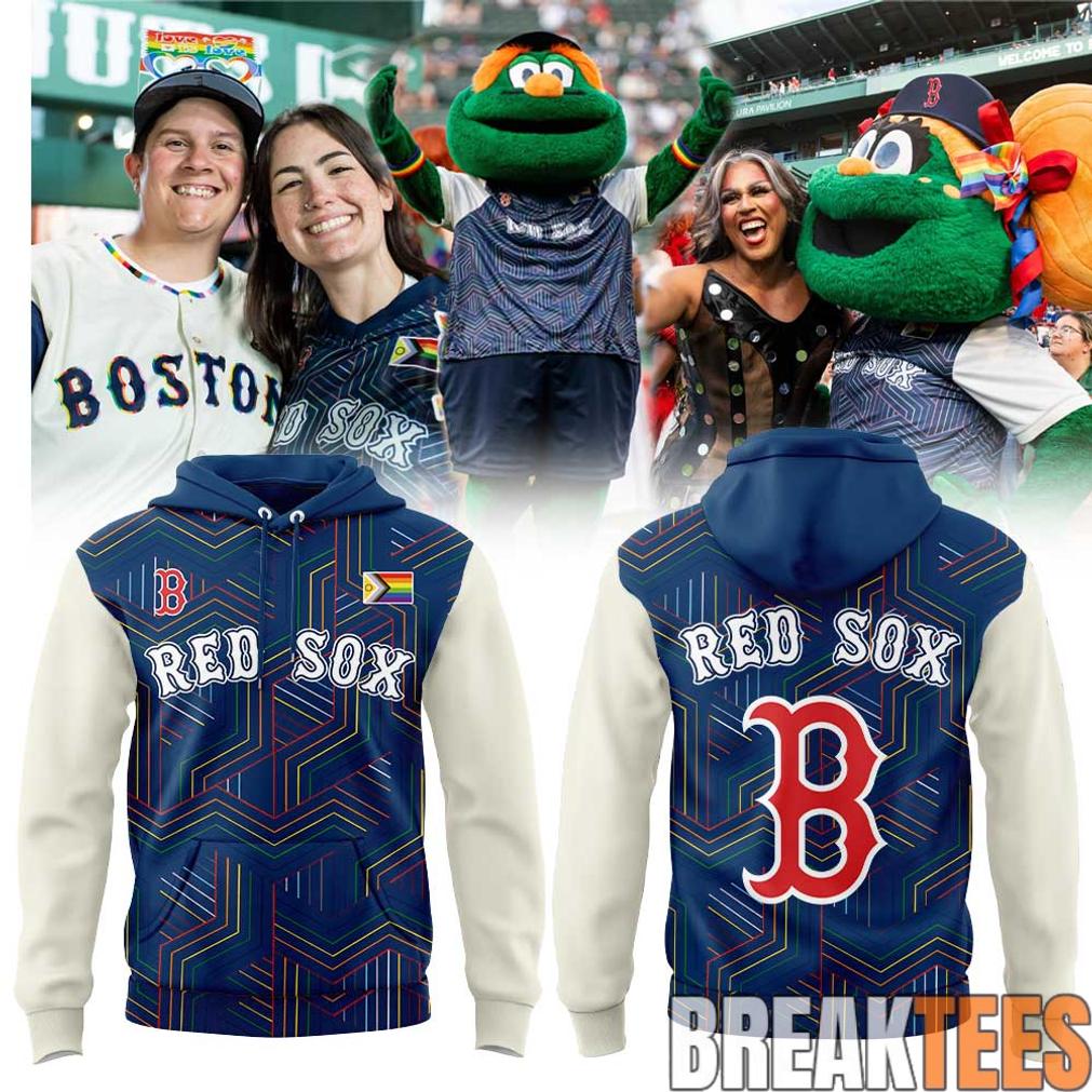Boston Red Sox Happy Pride Night 2026 Special Hoodie Unisex T-shirt, Sweatshirt, Hoodie, Long Sleeve Tee - T-Shirt, Sweatshirt, Hoodie