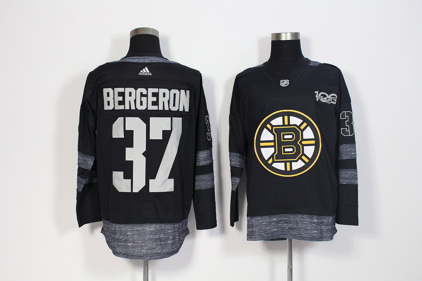 Boston Bruins #37 Patrice Bergeron Hockey Jersey hockey jersey product view 1