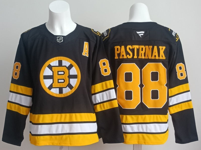 Boston Bruins #88 David Pastrnak Bruins Style 2 Hockey Jersey hockey jersey product view 1