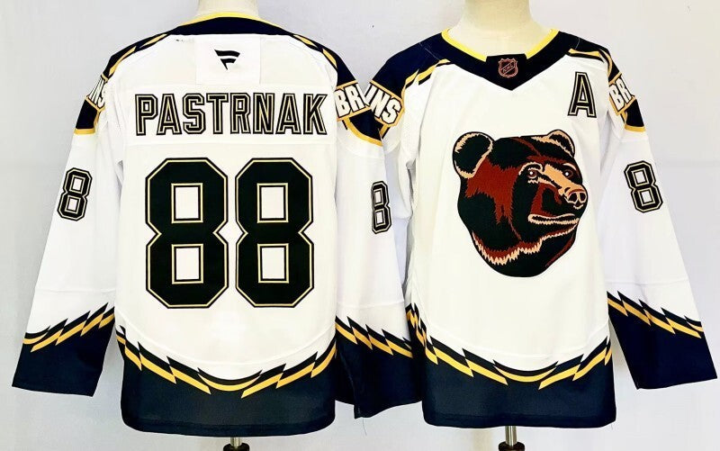 Boston Bruins #88 David Pastrnak Style 2 Hockey Jersey hockey jersey product view 1