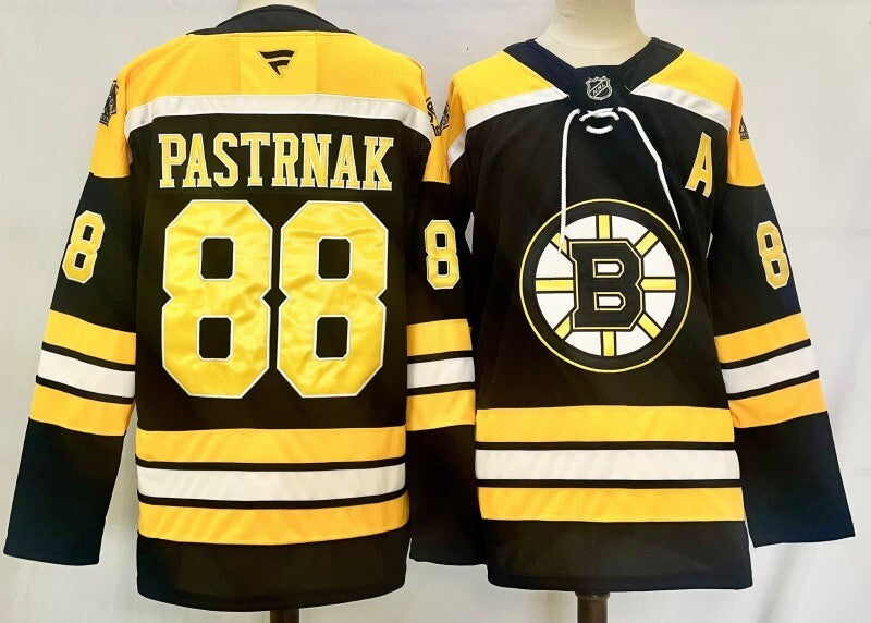 Boston Bruins #88 David Pastrnak Style 4 Hockey Jersey hockey jersey product view 1