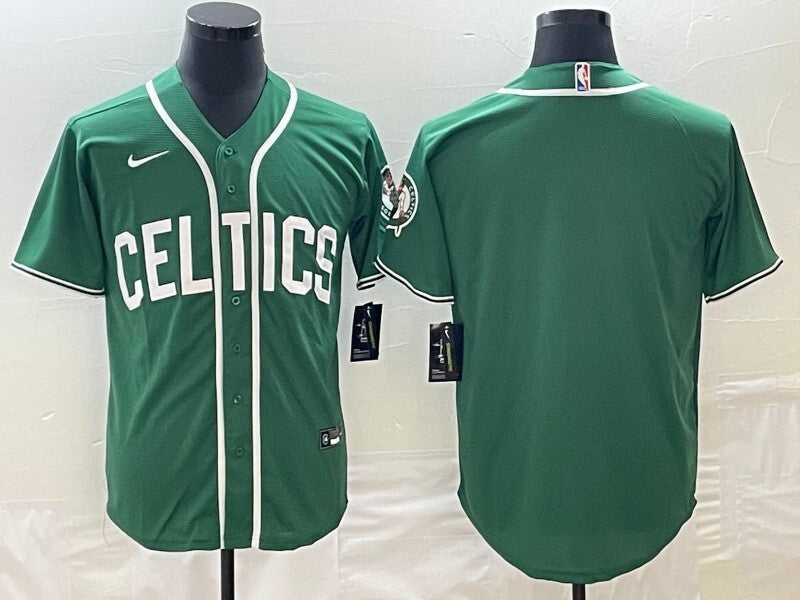 Boston Celtics Celtics Collaboration Style 3 Basketball Jersey basketball jersey product view 1