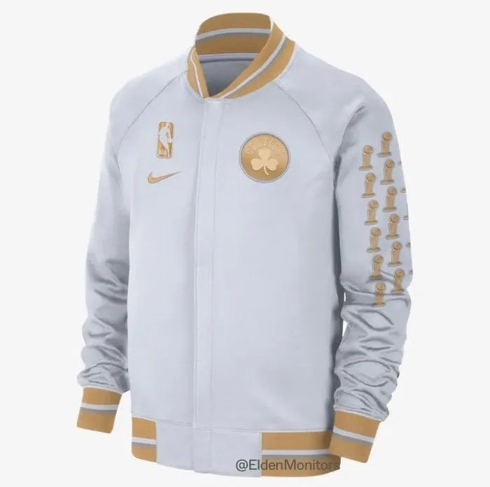 Boston Celtics Celtics Jacket Style 2 Basketball Jersey basketball jersey product view 1