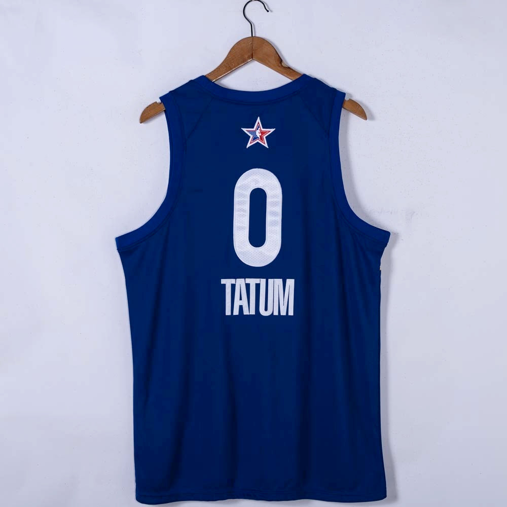 Boston Celtics #0 Jayson Tatum 2021 All-Star 0 # Blue Style 1 Basketball Jersey basketball jersey product view 1