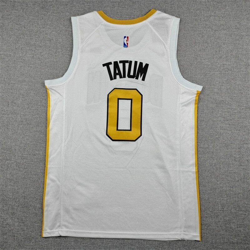 Boston Celtics #0 Jayson Tatum 26 0 White City Edition Style 3 Basketball Jersey basketball jersey product view 1