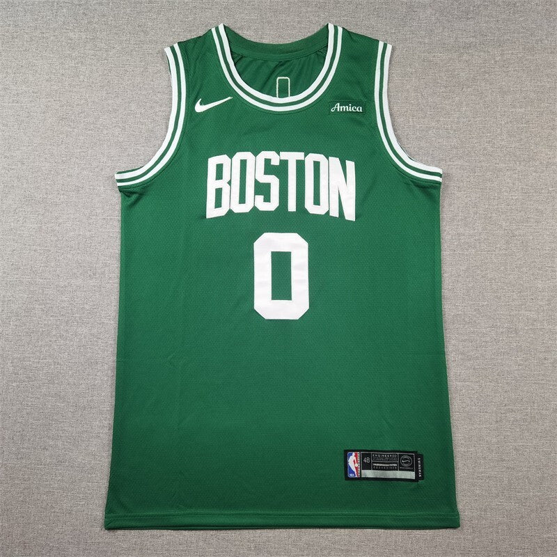 Boston Celtics #0 Jayson Tatum Celtics 0 Green s-xxl Style 2 Basketball Jersey basketball jersey product view 1