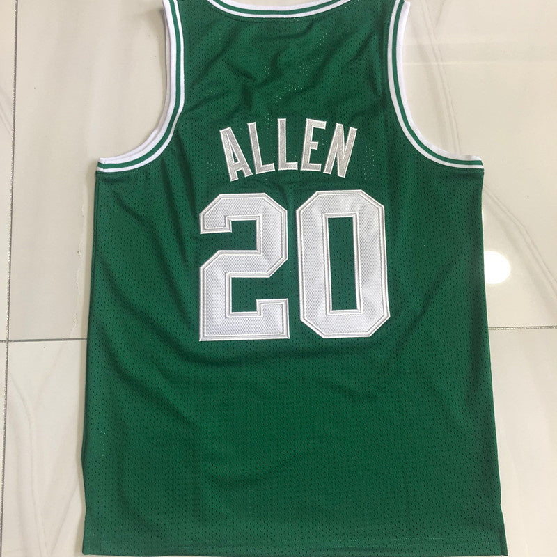 Boston Celtics #20 Ray Allen Authentic jersey green Style 3 Basketball Jersey basketball jersey product view 1