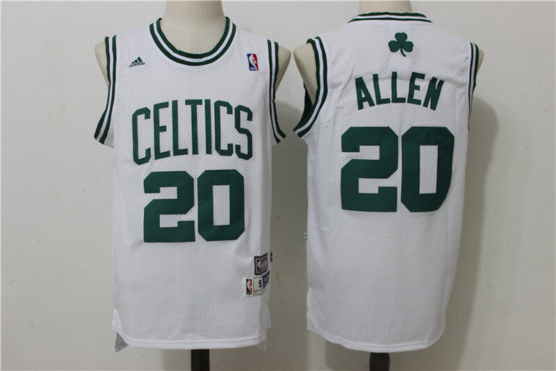 Boston Celtics #20 Ray Allen Style 1 Basketball Jersey basketball jersey product view 1