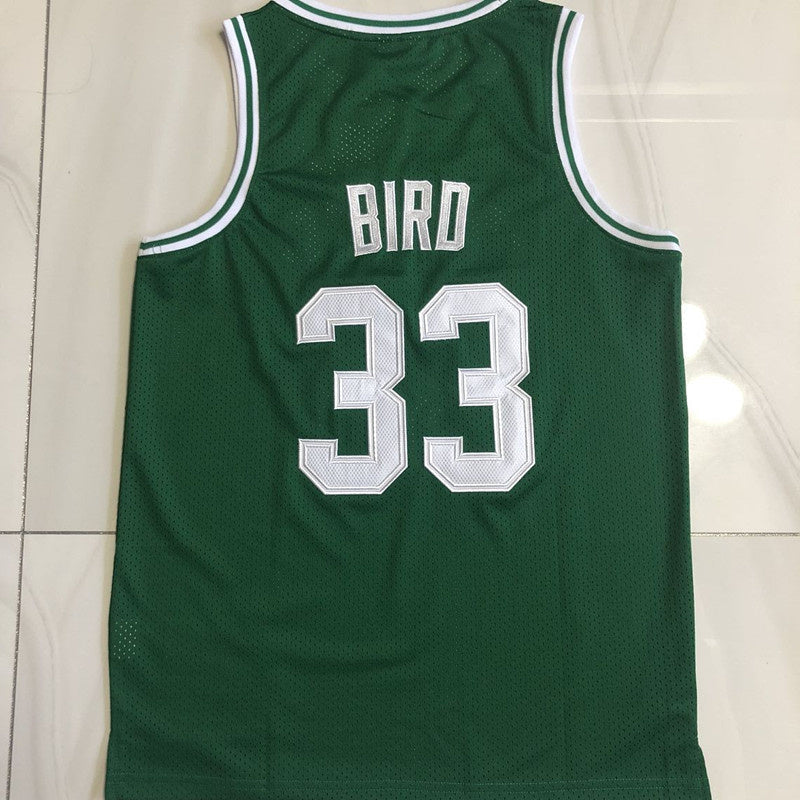 Boston Celtics #33 Bird Authentic jersey green Style 3 Basketball Jersey basketball jersey product view 1