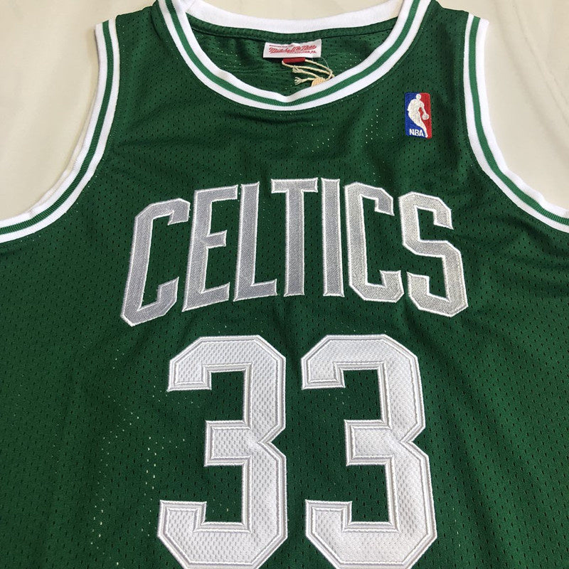 Boston Celtics #33 Bird Authentic jersey green Style 5 Basketball Jersey basketball jersey product view 1