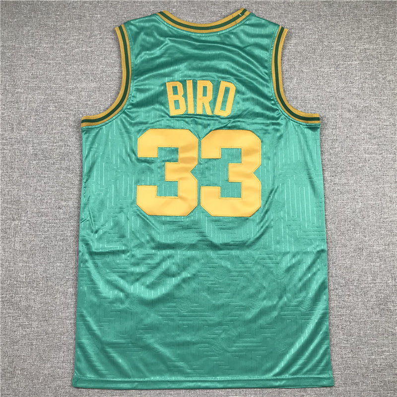 Boston Celtics #33 Larry Bird Celtics 33 Edition Style 1 Basketball Jersey basketball jersey product view 1