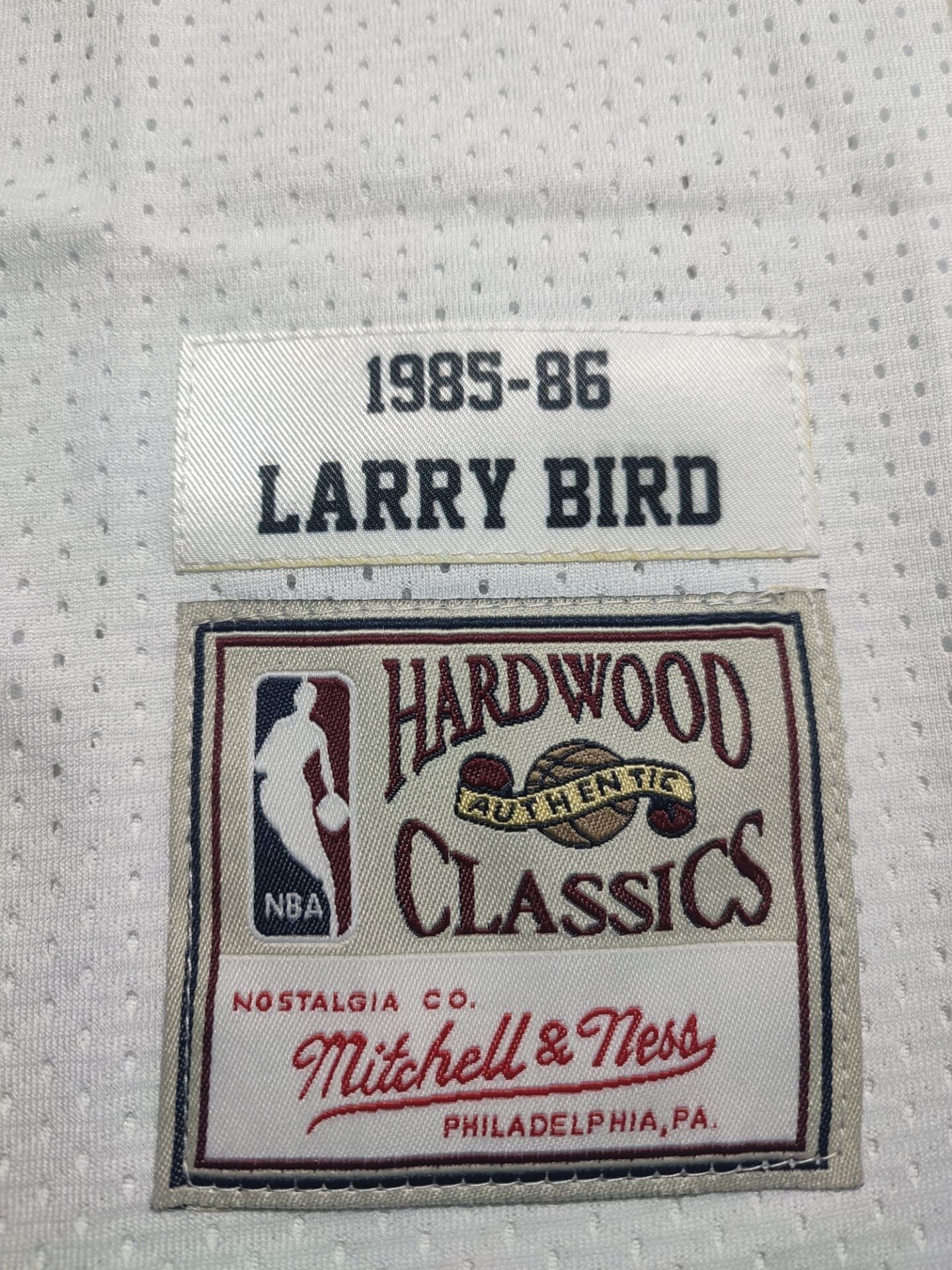 Boston Celtics #33 Larry Bird Celtics 33 # Bird 1985-86 Retro White Jersey Style 2 Basketball Jersey basketball jersey product view 1