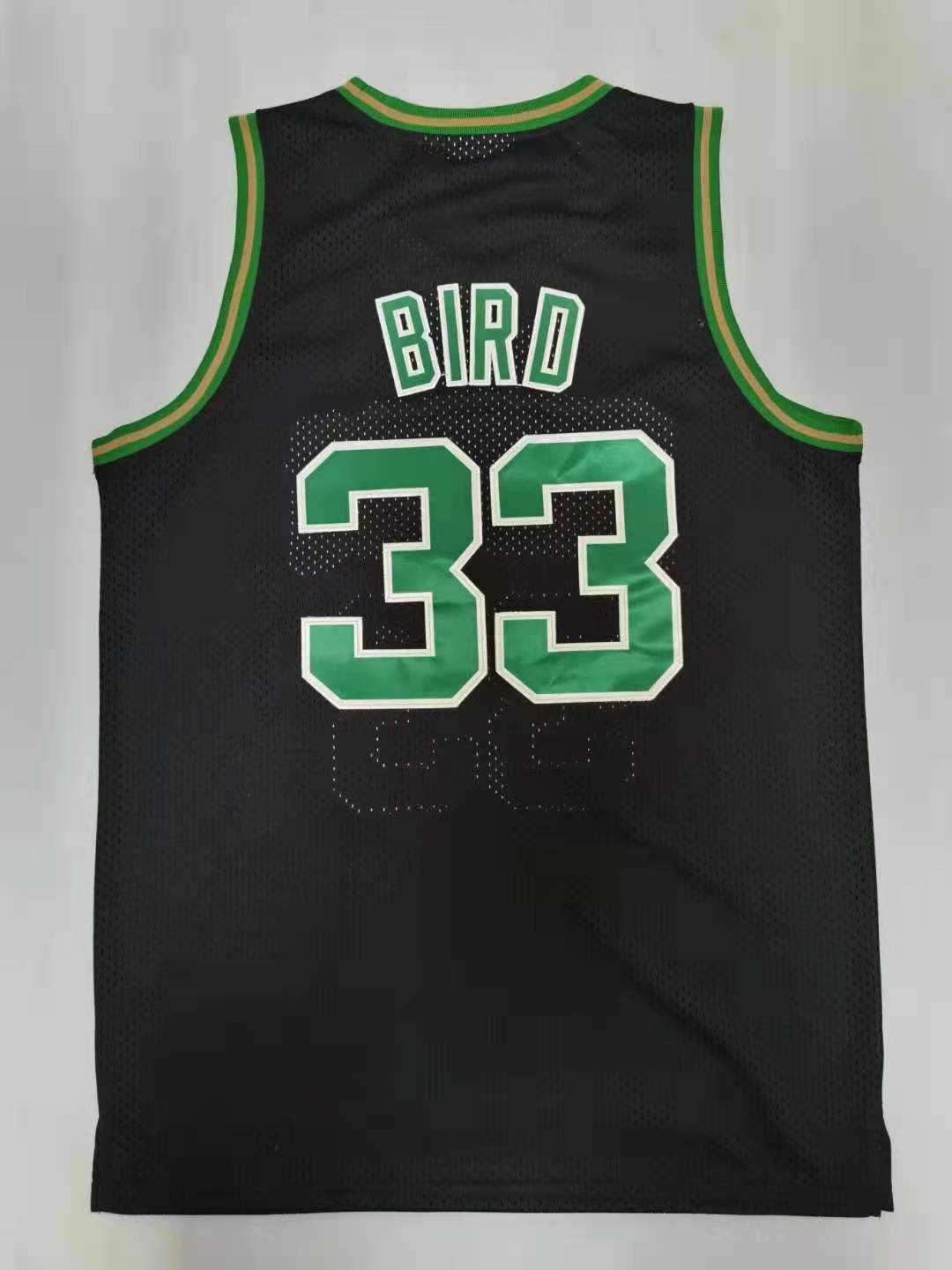 Boston Celtics #33 Larry Bird Celtics 33# Retro - Black Style 1 Basketball Jersey basketball jersey product view 1