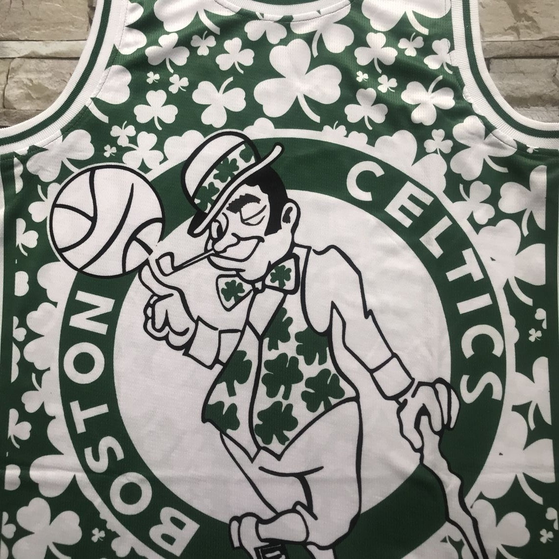 Boston Celtics #33 Larry Bird Style 3 Basketball Jersey basketball jersey product view 1