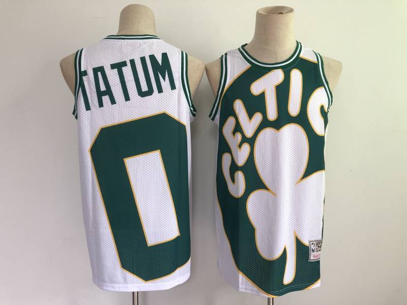 Boston Celtics jayson-tatum-celtics-white-big-face-2.0-jersey Basketball Jersey basketball jersey product view 1